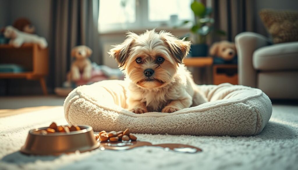 almindelige årsager til opkast hos hund