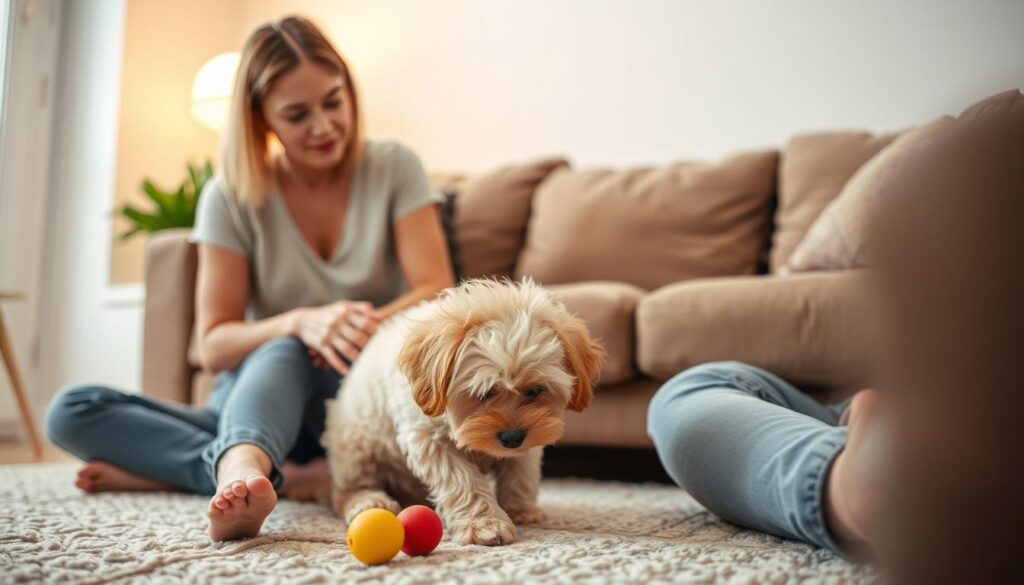 hund i løbetid adfærd