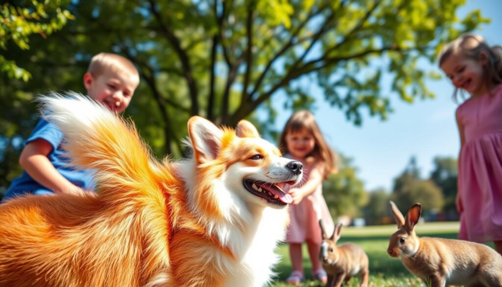 socialisering corgi børn