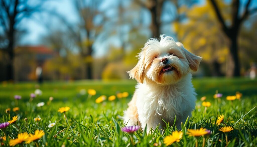 tjekke hund med meget pels